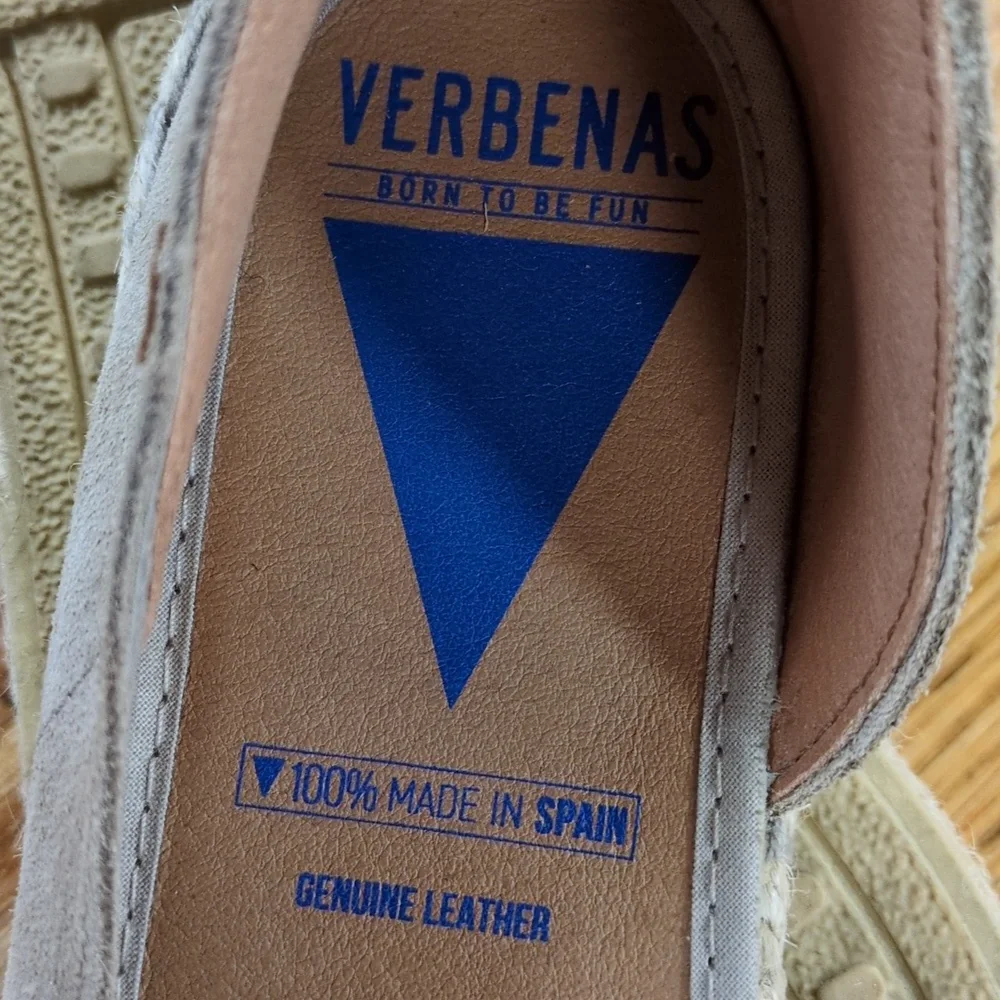 Verbena Cruz Tan D'Orsey Espadrille Flats Size 39 - Picture 3 of 11